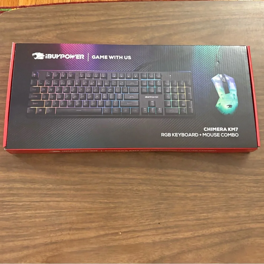iBUYPOWER Chimera KM7 RGB Keyboard and Mouse Combo